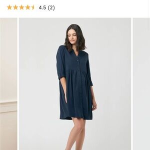 Ripe Maternity Deep Blue Mini Dress